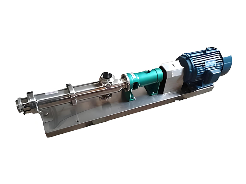 小型不锈钢螺杆泵_食品用小型螺杆泵(304螺杆泵)